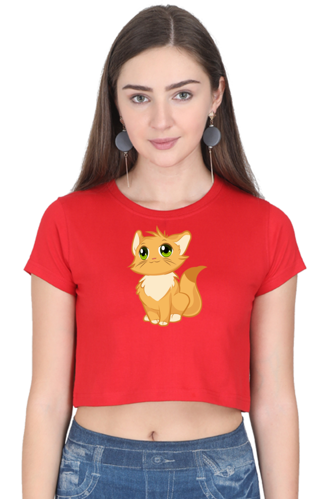 Crop Top - Cat
