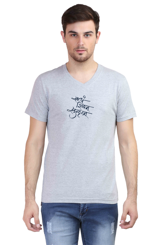 Satyam Shivam Sundaram Vneck T-Shirt
