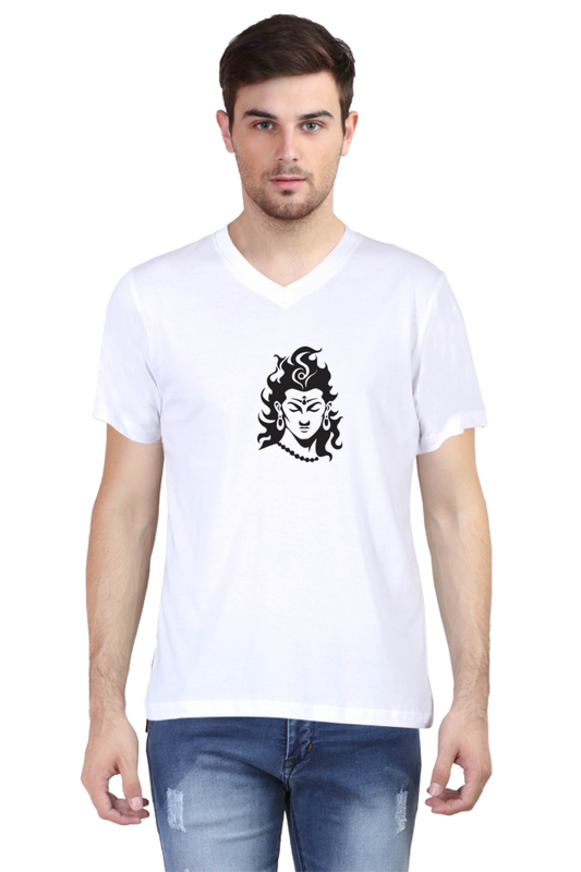 Shiv Vneck Half Sleeve Shirt