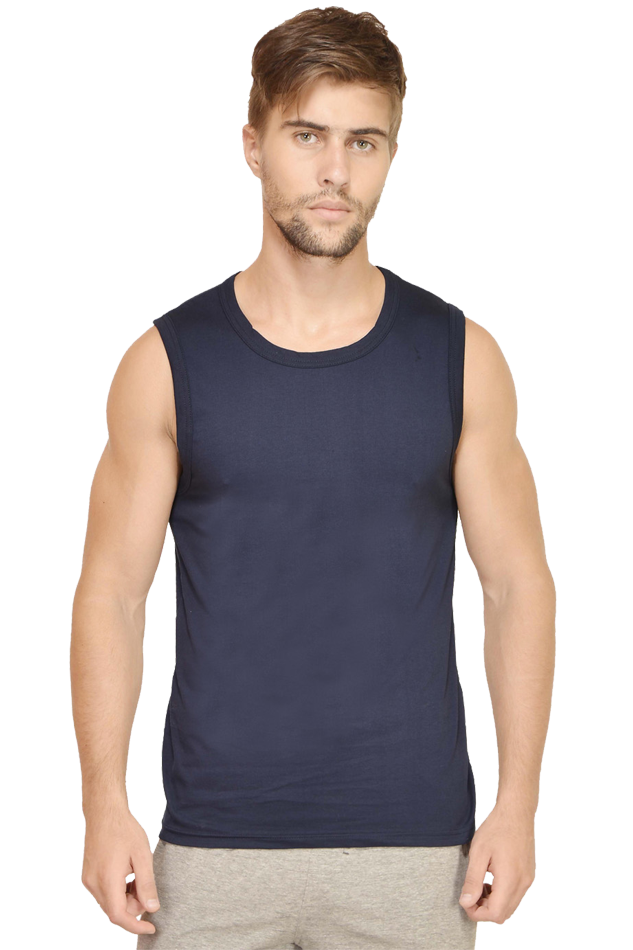 Round Neck Sleeveless T-Shirt