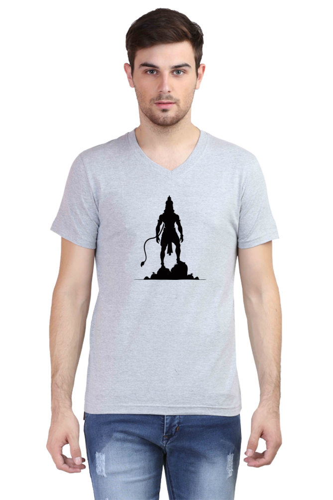 Hanuman ji VNeck Half Sleeve TShirt