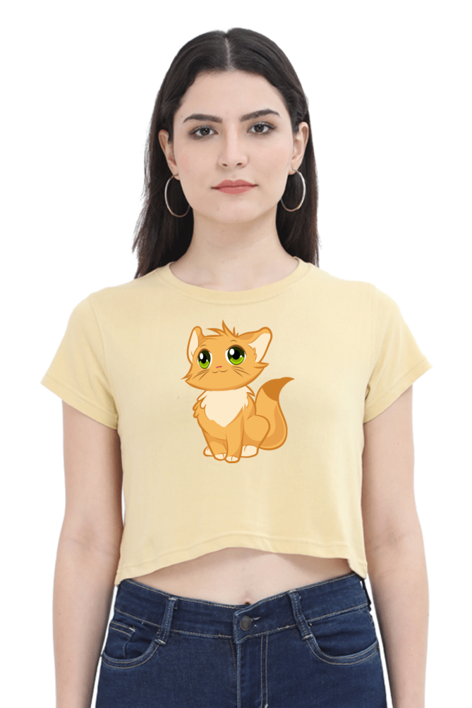 Crop Top - Cat
