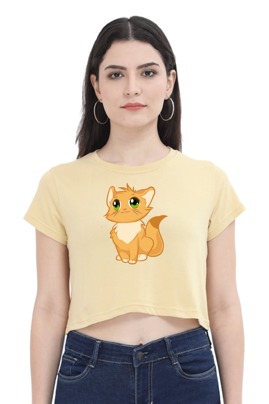 Crop Top - Cat